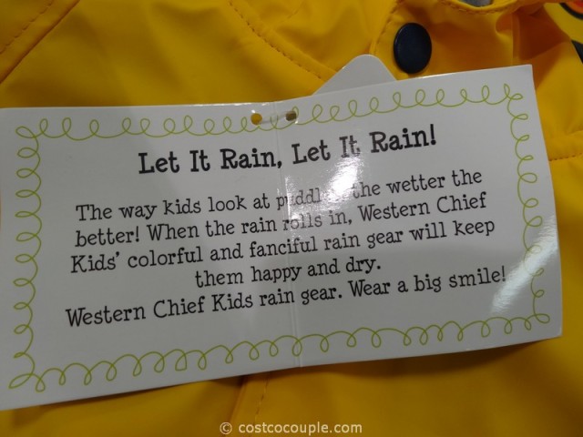 Western Chief Kids Rain Coat Costco 