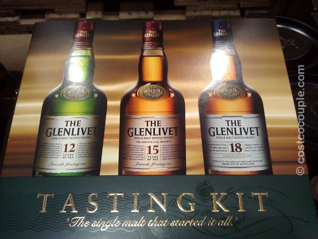 Glenlivet 12-15-18 yr Sampler Scotch Whisky Costco 5