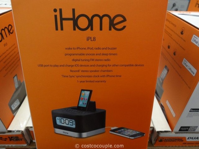 iHome IPL8 IPhone Lightning Dock Costco 