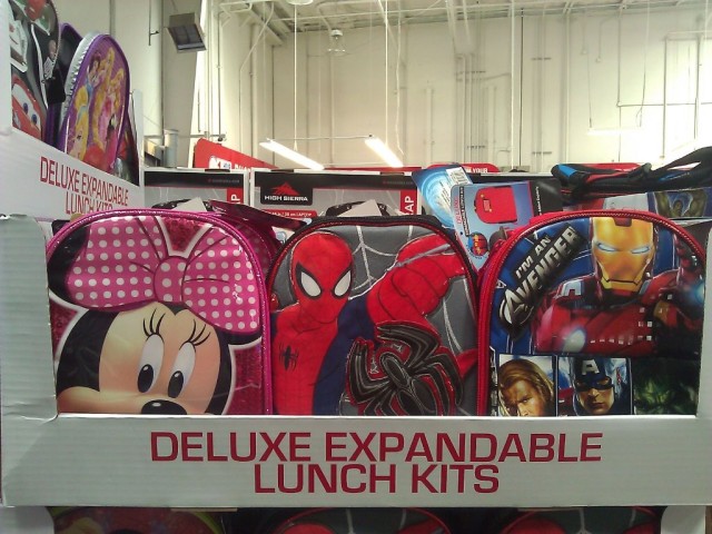 Licensed Character Lunch Bags Costco
