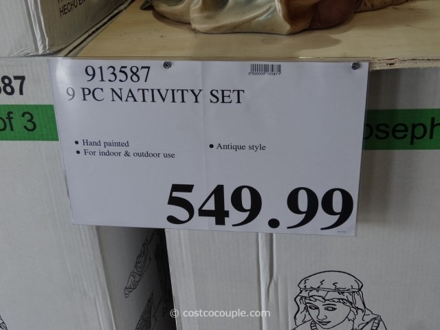 9-Piece Nativity Set Costco 5