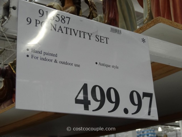 9-Piece Nativity Set Costco 6