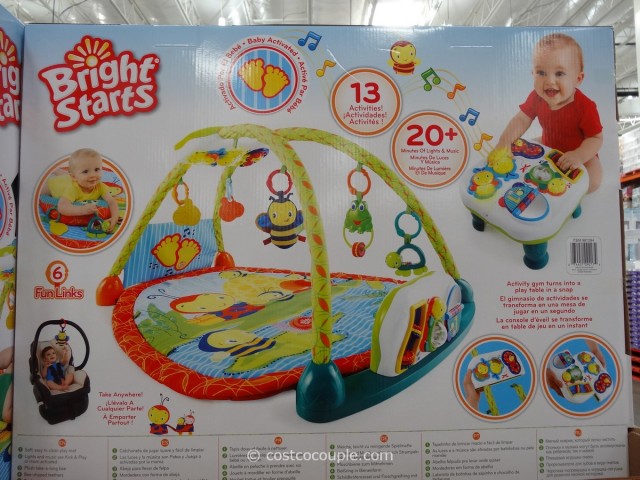Bright Starts 2 In 1 Activity Table and Gym Costco 3