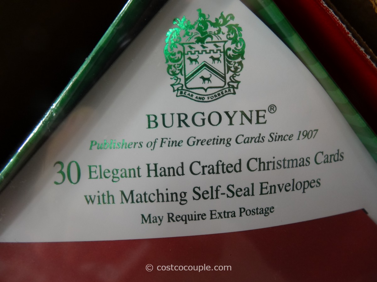 Burgoyne Handmade Christmas Cards Costco 2
