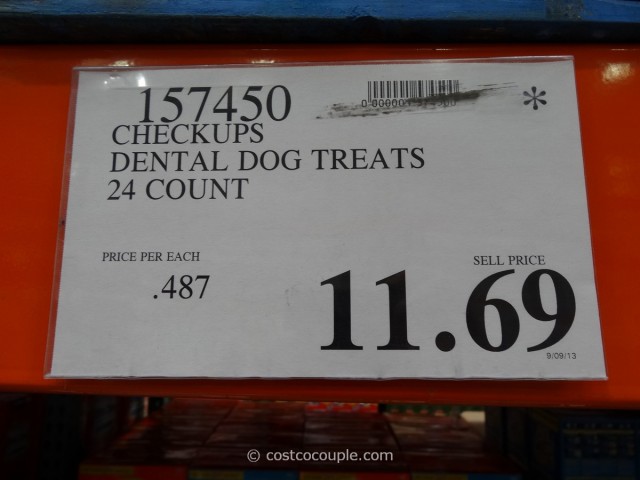 Checkups Dental Dog Treats Costco 3