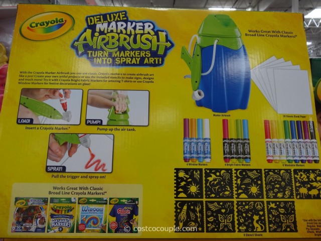 Crayola Deluxe Marker Airbrush Costco 3