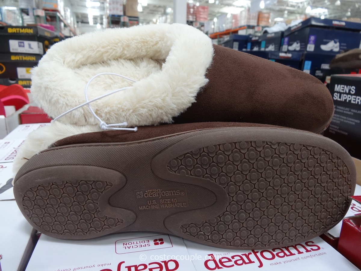 dearfoam slippers costco