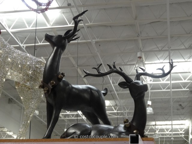 Decorative Reindeer Set Costco 1