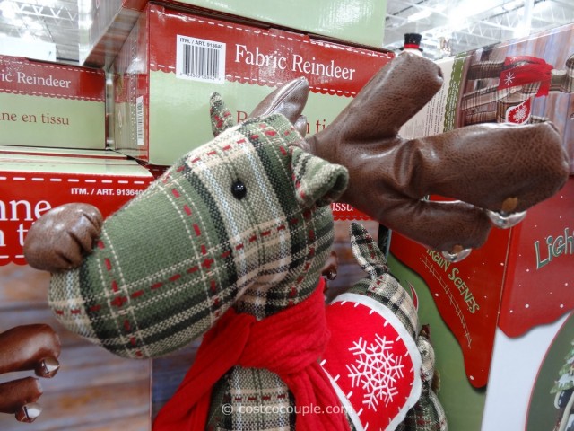 Fabric Reindeer Costco 3