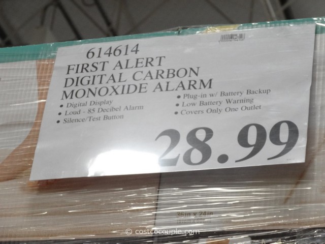 First Alert Digital Carbon Monoxide Alarm Costco 3