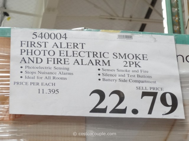First Alert Photoelectric Fire and Smoke Alarm Costco 3
