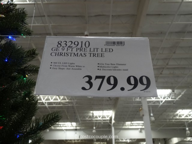 GE 9 Feet Prelit LED Christmas Tree Costco 5
