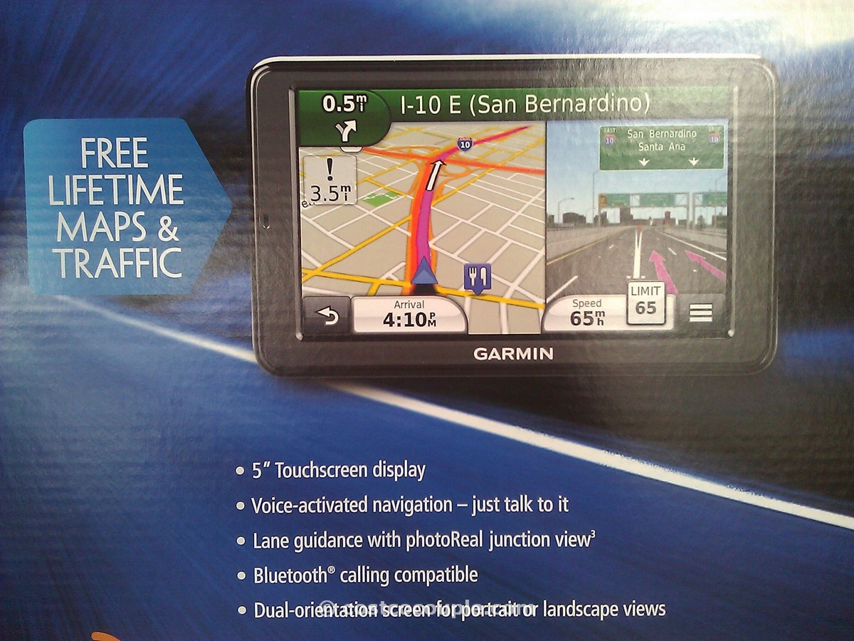 Garmin Nuvi 5-inch GPS with Traffic Receiver Costco 3