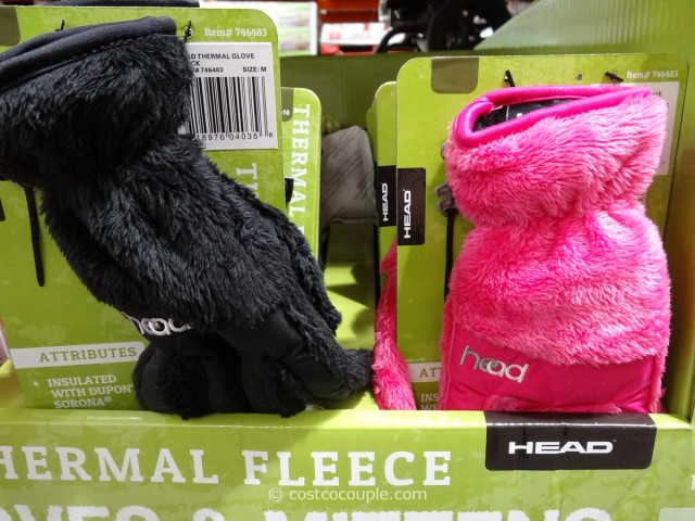 Head Thermal Fleece Ski Gloves and Toddler Mittens Costco 1