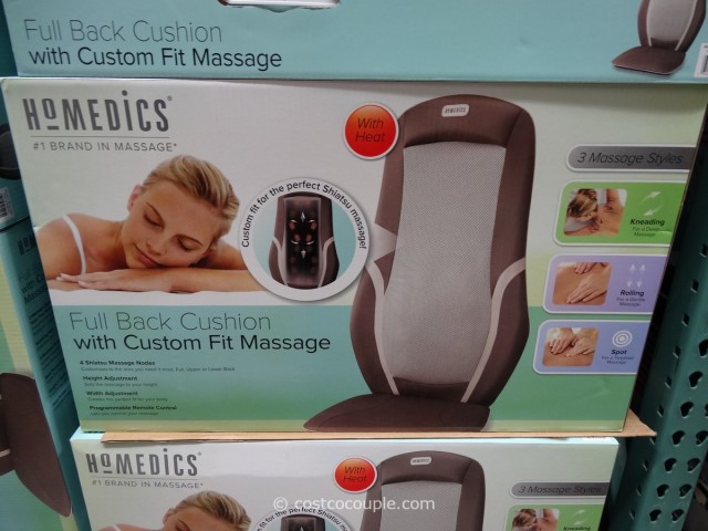 Homedics Shiatsu Back Massage Cushion Costco 2