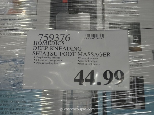 Homedics Shiatsu Foot Massager Costco 1