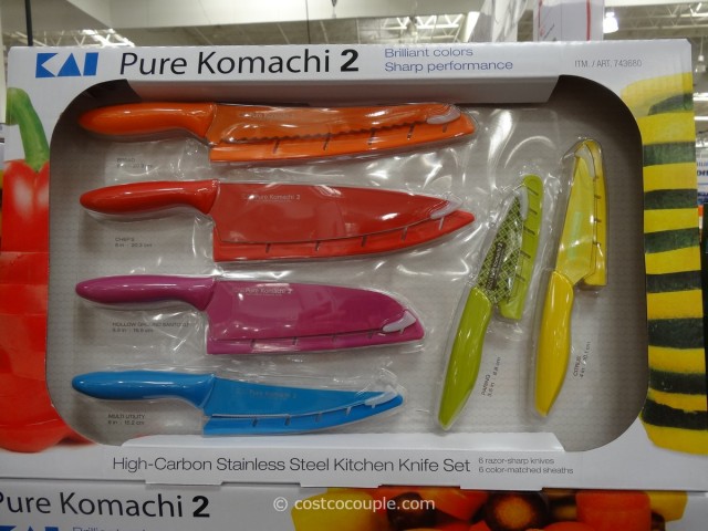 Kai Pure Komachi 2 Kitchen Knife Set Costco 1