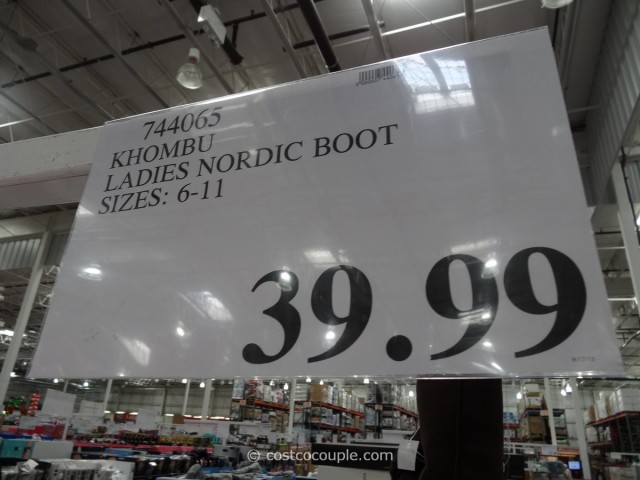 Khombu Ladies Nordic Boot Costco 6