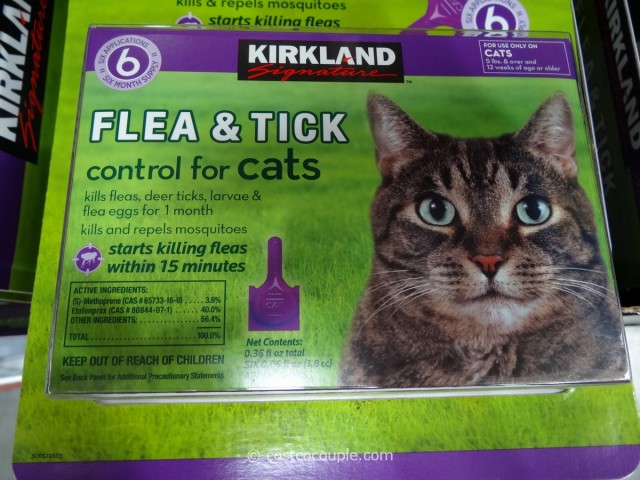 Kirkland Signature Flea and Tick Control for Cats Costco 3