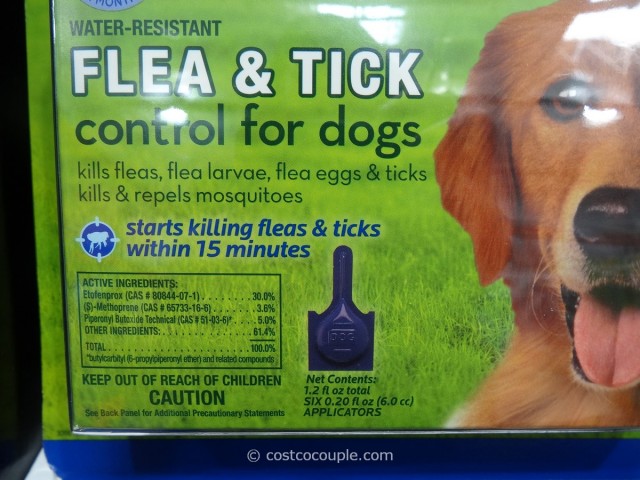 Kirkland Signature Flea and Tick Control for Dogs Costco 4