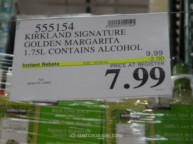 Kirkland Signature Golden Margarita Costco