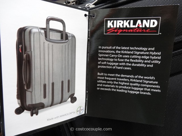 Kirkland Signature Hybrid Carry On Spinner Costco 8