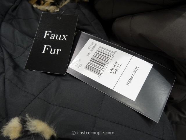 Kristen Blake Ladies Reversible Faux Fur Vest Costco 6