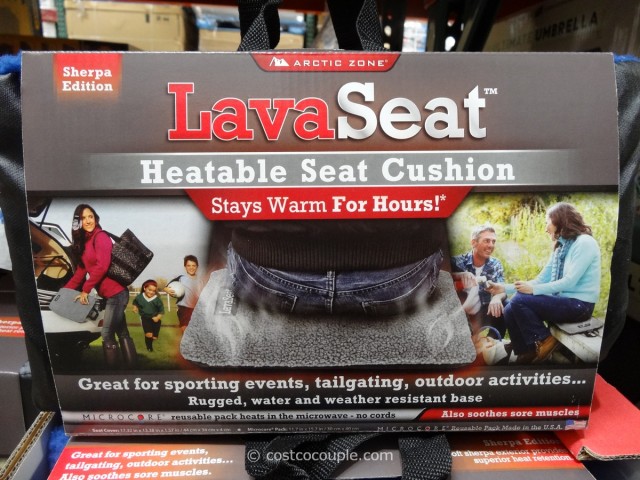 Arctic Zone Lava Seat Portable Heated Seat Cushion - Assorted