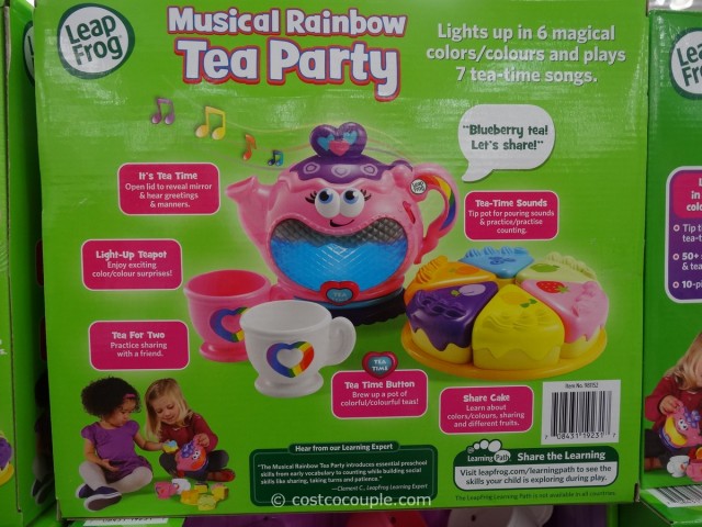 Leap Frog Musical Rainbow Tea Party Costco 3