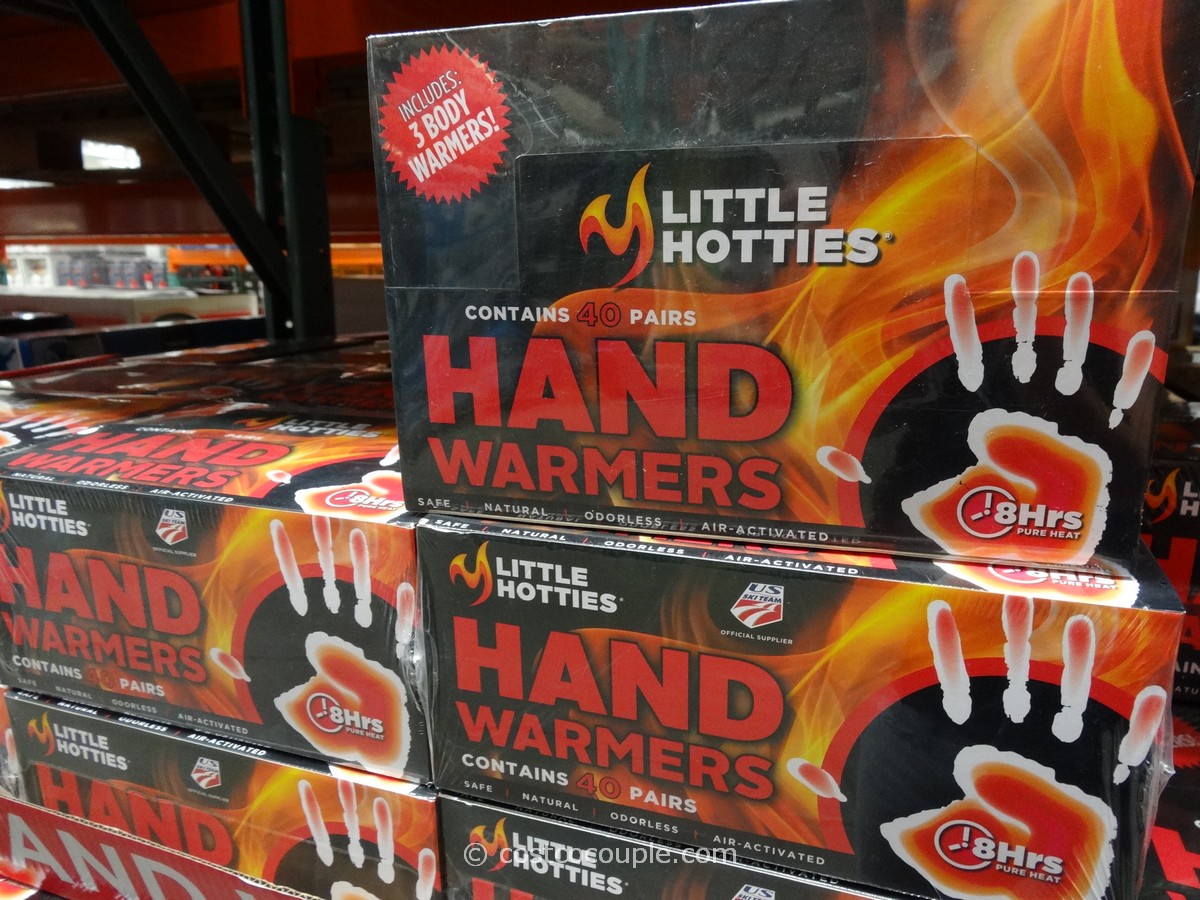 LITTLE HOTTIES HAND WARMERS COLD WINTER OUTDOOR SPORTS  FULL BOX of 40 PAIRS 