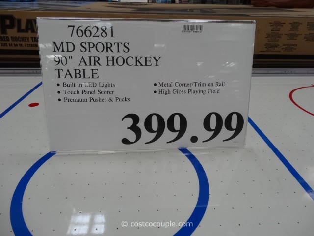 MD Sports Air Hockey Table Costco 3