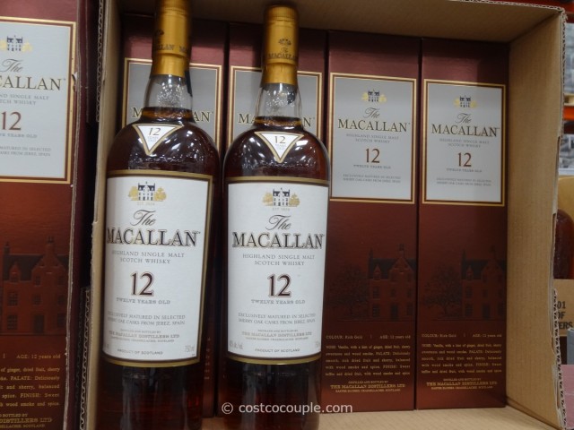 Macallan 12 Year Single Malt Scotch Costco 1