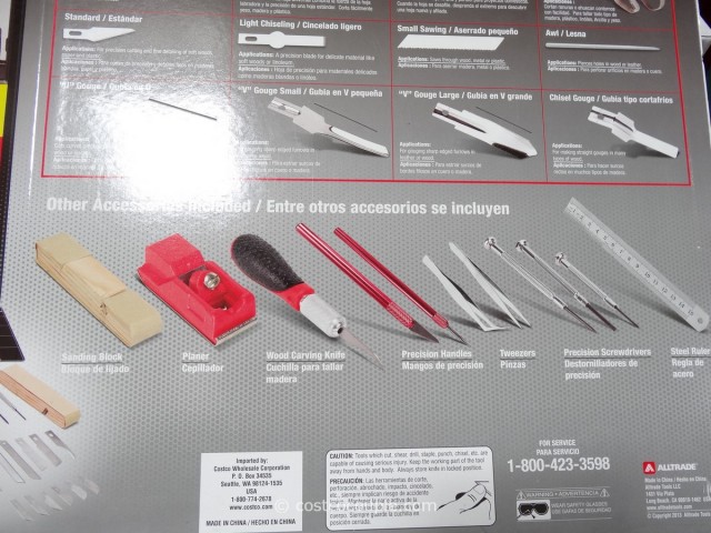 MasterGrip Craft and Hobby Knife Set Costco 5