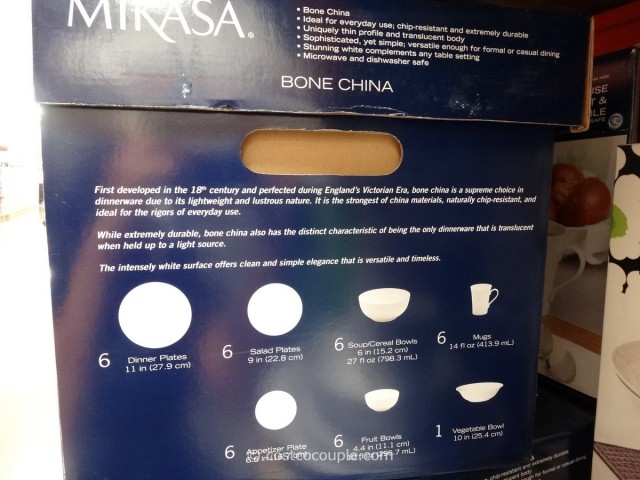 Mikasa Lucerne Bone China Dinnerware Set Costco 2