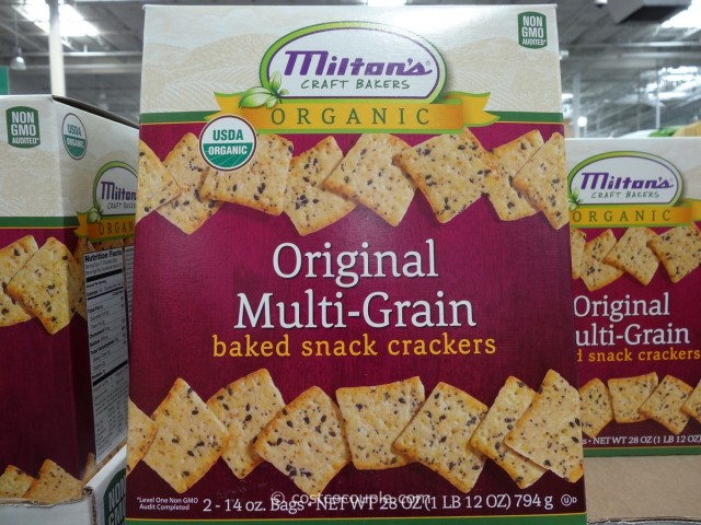 Miltons Organic Multi-Grain Cracker Costco 1