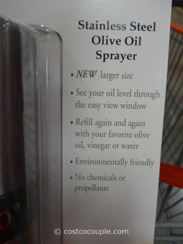 Misto Olive Oil Sprayer and Salt Pepper Grinder Costco 4