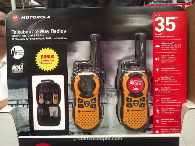 Motorola Talkabout 2-Way Radios Costco 1