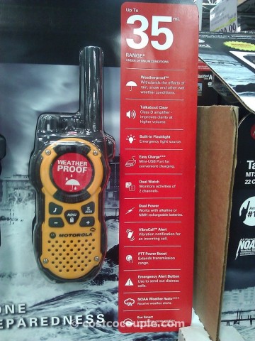Motorola Talkabout 2-Way Radios Costco 2
