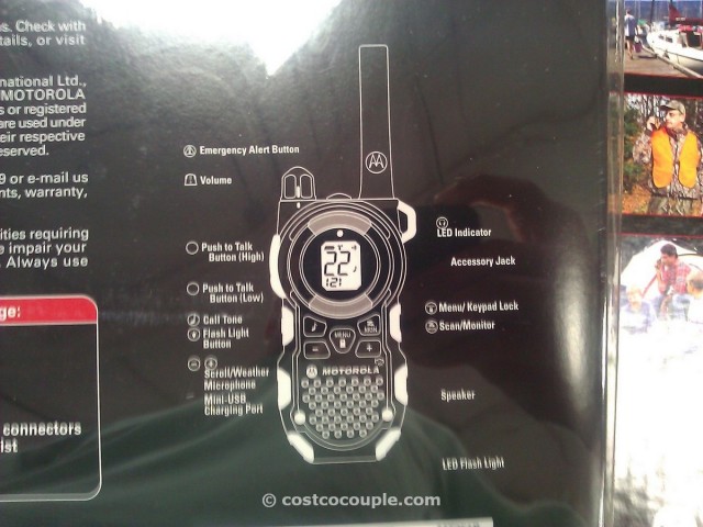 Motorola Talkabout 2-Way Radios Costco 3