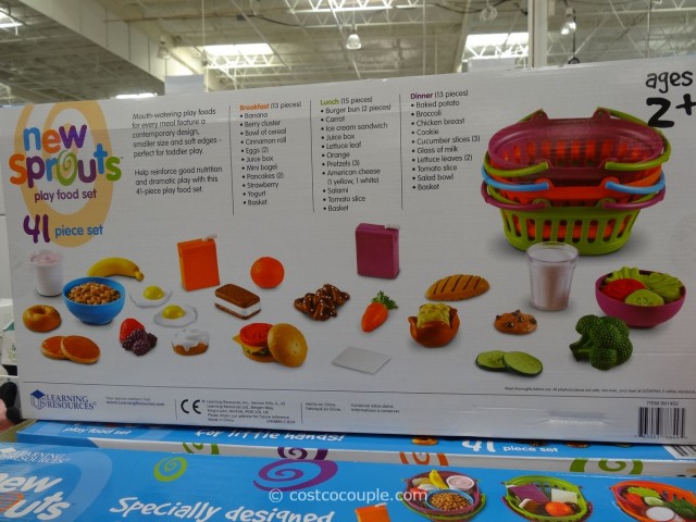 New Sprouts Play Food Set Costco 2