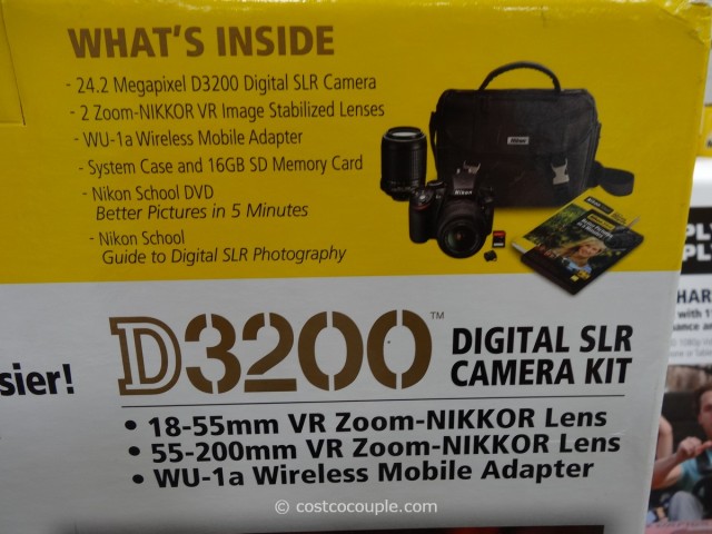 Nikon D3200 DSLR Kit Costco 6