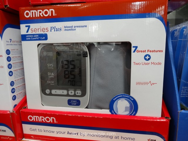 Omron 7 Series Plus Blood Pressure Monitor Costco 1