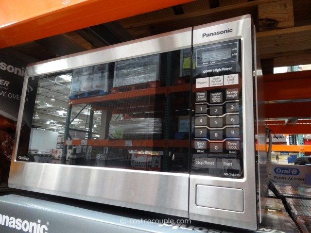 Panasonic 1.2 cu ft Stainless Steel Microwave Oven Costco 2