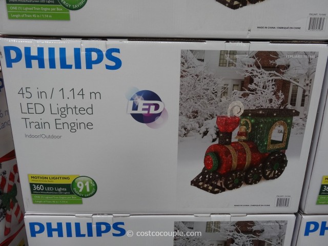 Philips LED Lighted Train Engine Costco 1