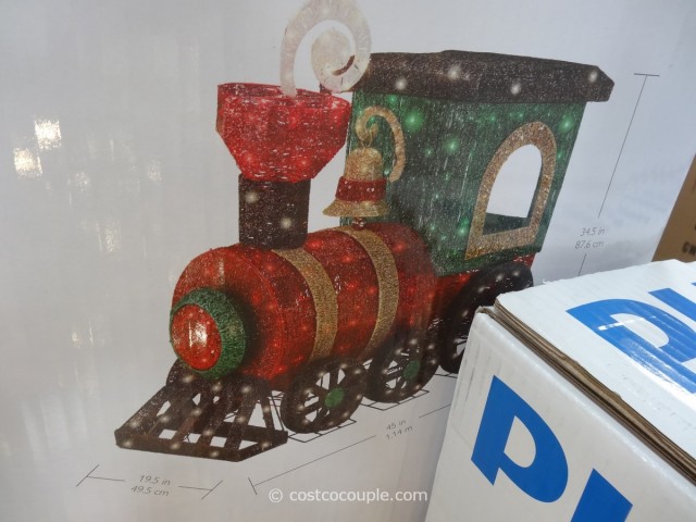 Philips LED Lighted Train Engine Costco 4