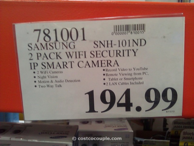 Samsung WiFi Security Cameras Costco 2