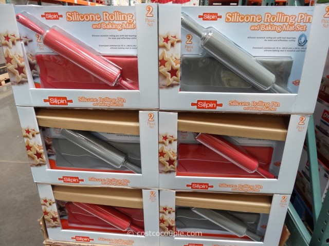Sil-Pin Mat with Rolling Pin Costco 4