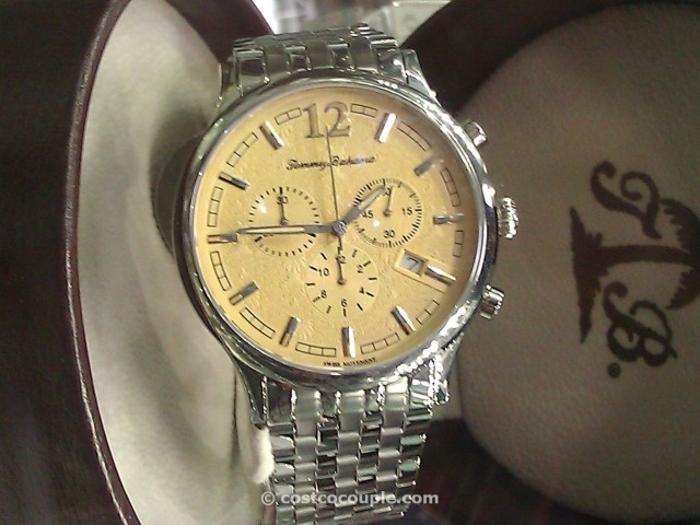Tommy Bahama Mens Chronograph Stainless Steel Watch Costco 1