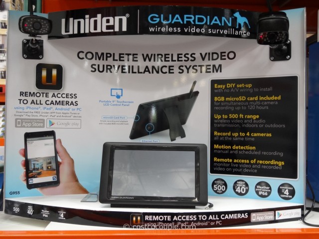 Uniden Wireless 2 Camera Observation System Costco 4