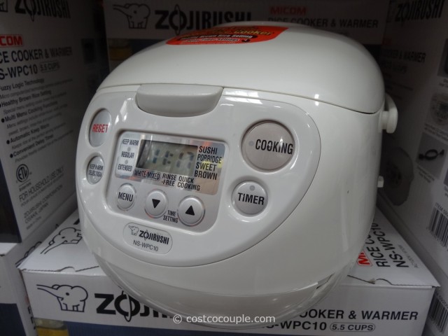 Zojirushi 5.5Cup Fuzzy Logic Rice Cooker Costco 1
